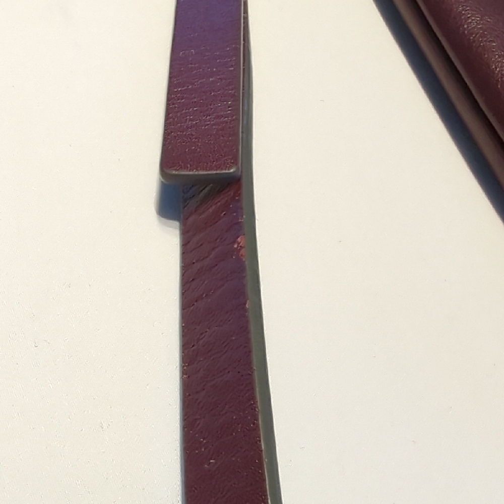 Skagen Burgundy Fold-Over Crossbody Bag - Picture 16 of 16